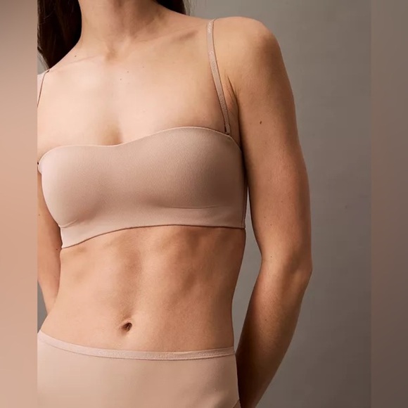 Calvin Klein Women’s Form to Body Lightly Lined Bandeau Bra QF7783 L NWT - Picture 7 of 7